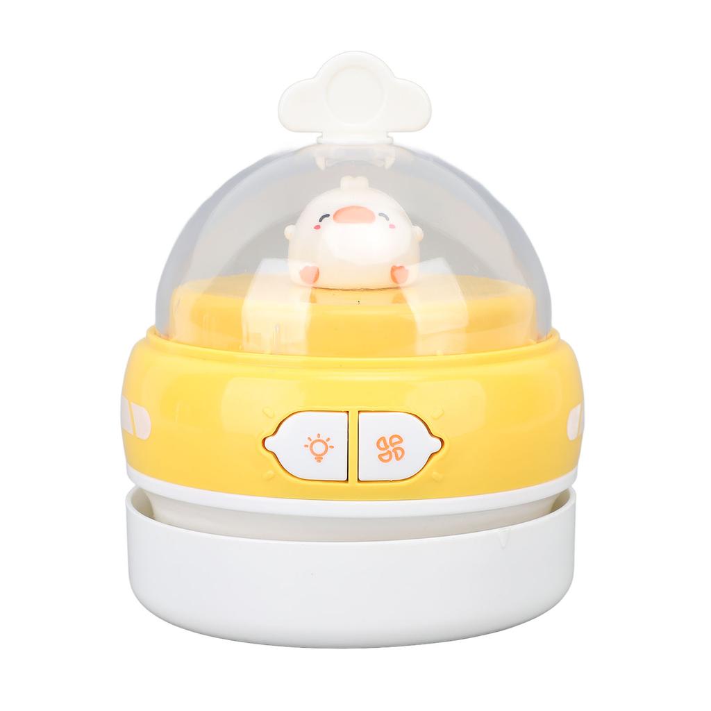 Tischstaubsauger Tragbar Kabellos USB-Aufladung Handstaubsauger Effizient mit Nachtlicht Tisch