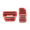 KOKATO Aluminum Pedal Covers for Nissan Note E12 Serena C25 C26 Leaf ZE0 ZE1 and March Brake Pedal Covers with Dedicated No Tools Easy Custom Interior