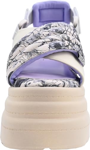 [Yosuke] Sandalen mit dicker Sohle und Fersenriemen