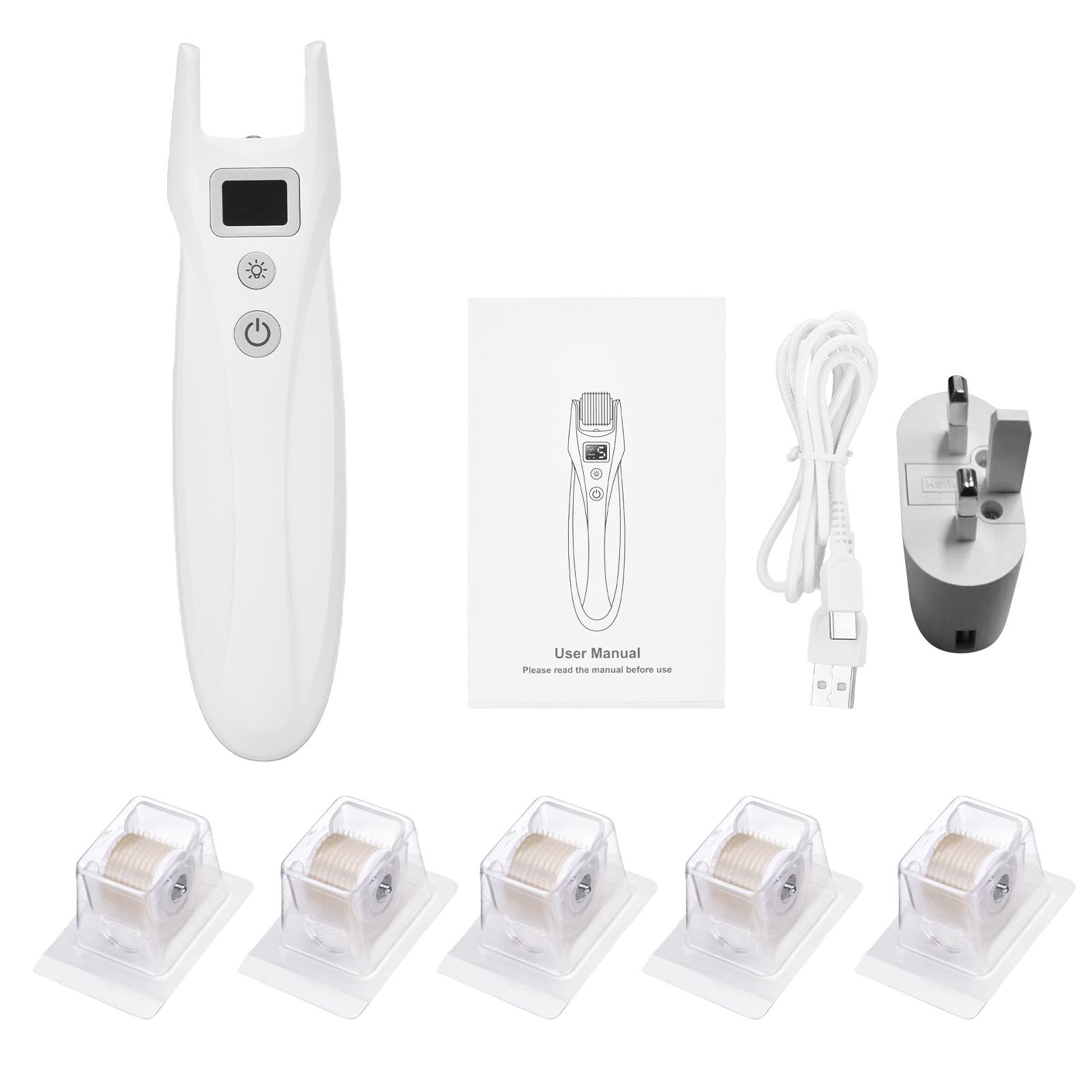 

G5 Facial Roller Skincare Tools 2 LED Lights с вибрацией для мужчин и женщин UK Plug