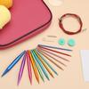 Interchangeable Circular Knitting Needle Set with Storage Bag 3-10.0mm Knitting Needle Knitting Supplies for Knitting