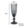 Red Wine High-Stemmed Glass - Simple Wedding and Celebration Accessory, Ideal for Cocktails, Juice, and Wines