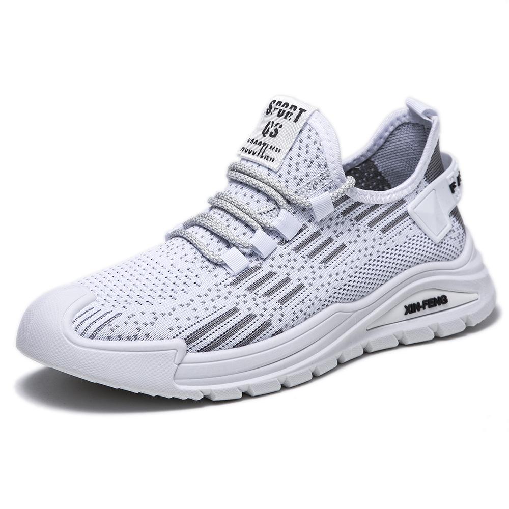 Herbst-Fliegennetz atmungsaktive neue Sportschuhe Outdoor-Freizeitschuhe mit runder Spitze