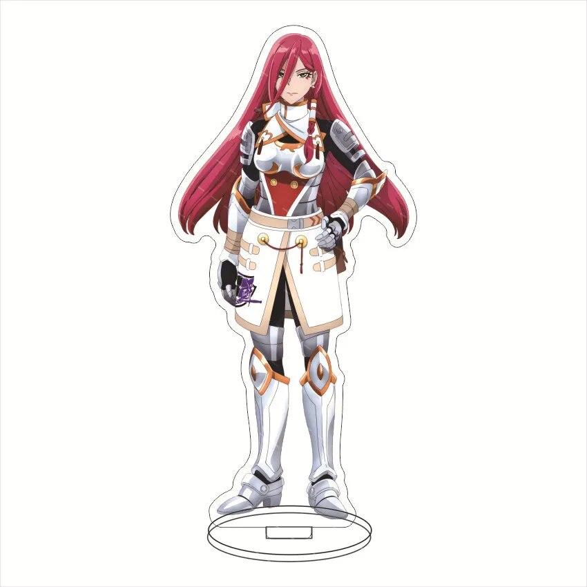 Japan Cartoon Shangri-La Frontier Anime Figur Cosplay Akrylová stojící cedulka Model hračka 15CM talíř Dekor Dekor Fanoušci Vánoční dárek