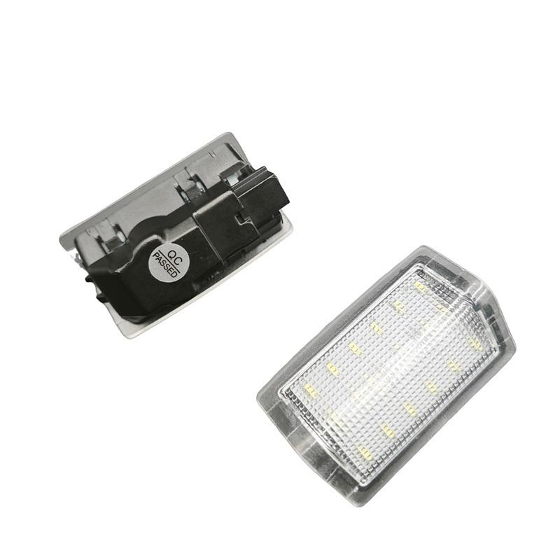 2PCS Car LED Door Welcome Light For Mercedes-Benz W176 W246 W204 W205 W212 W213 S212 W166 X166 X205 A0028201901