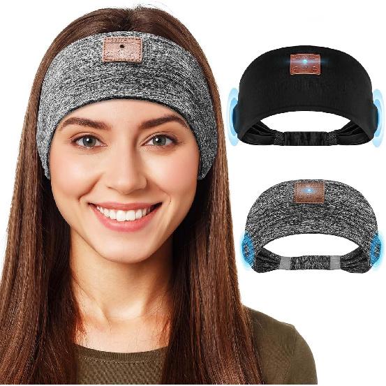 2-Pack Sleeping Headphones, Headband Headphones with Ultra-Thin HD Stereo Speaker, Bluetooth Headband for Sports, Workouts, Insomnia, Yoga, Air