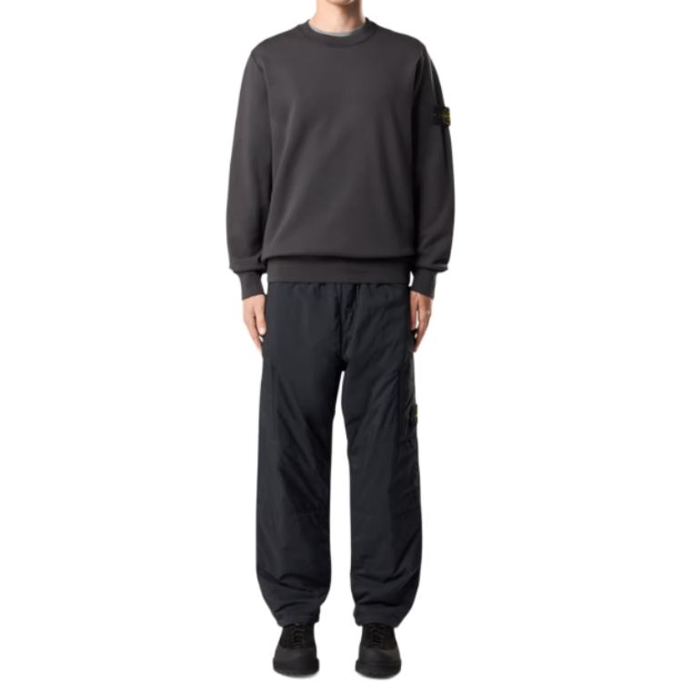 STONE ISLAND Logo Patch Crewneck Sweatshirt K2S156100060S0051-V0062