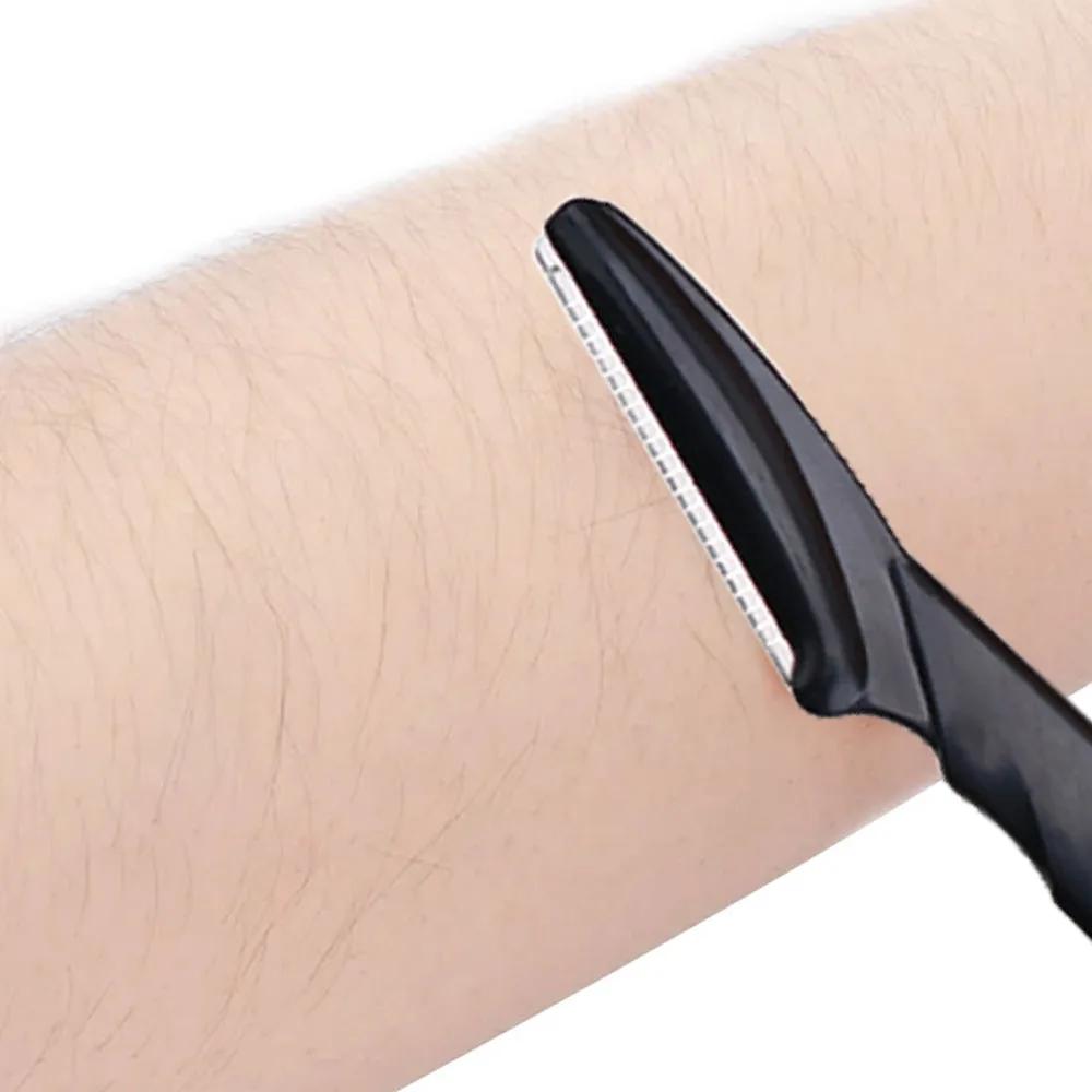 Bärbar Ansiktsrakhyvel Hårborttagare Klippare Ögonbrynsepilering Hårborttagning Ögon Rakblad Sminkverktyg Ögonbrynstrimmer Knivar