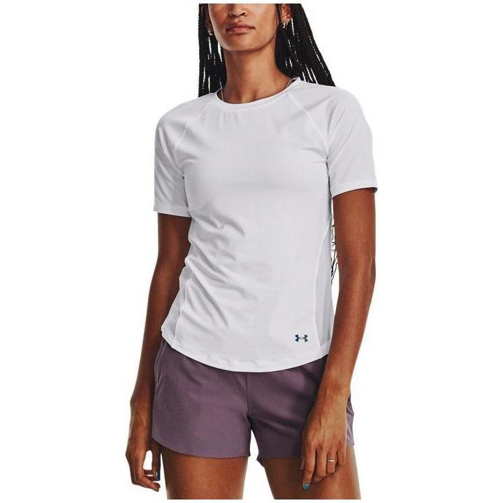 Under Armour Raglan Sleeve T Shirt Women's White Unisex 1379963-100