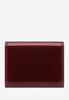 Wittchen Women's Medium Patent Leather Wallet Burgundy Patent Leather