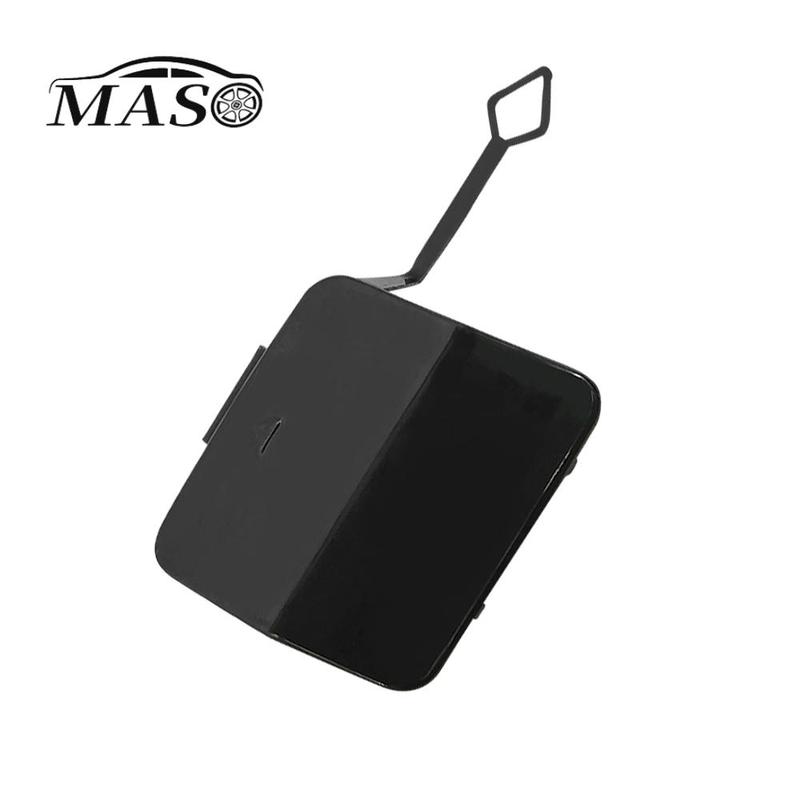 For BMW 1 Series F20 F21 116i 118i 120i 125i 2011-2014 Car Front Bumper Towing Hook Eye Cover Cap 51117292947 Unpainted Black