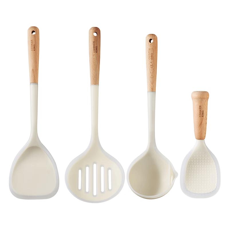 COOKER KING Cream Sandwich Spoon & Spatula Set