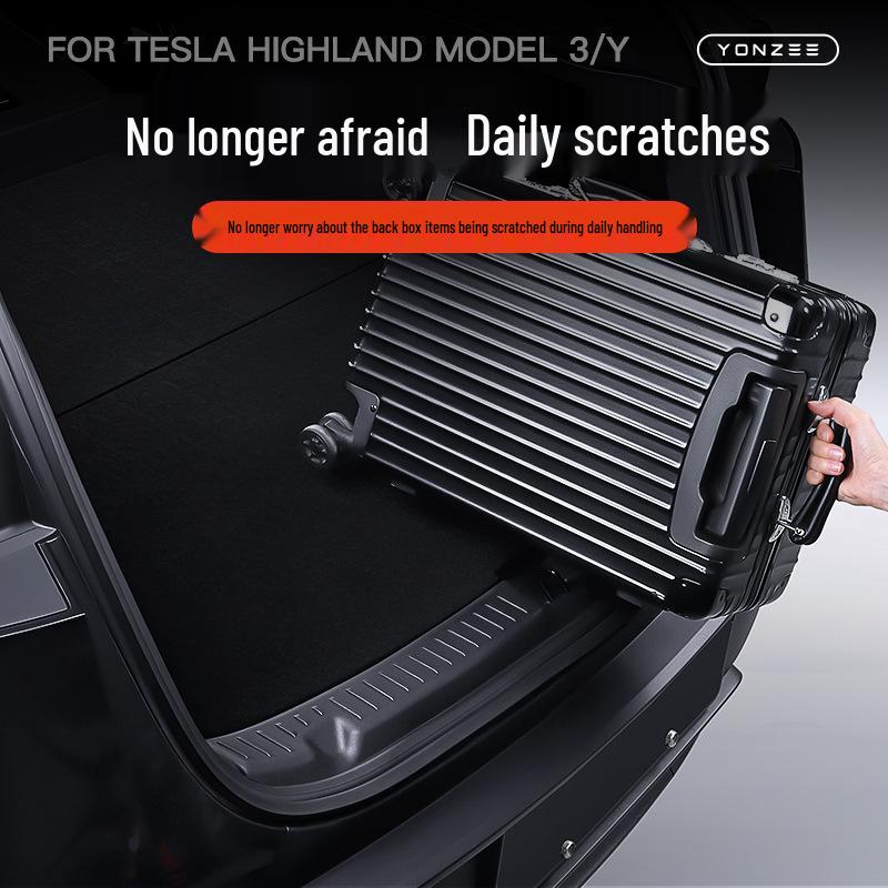 Tesla Model 3/Y Refreshed Trunk Sill Protector & Tailgate Cover