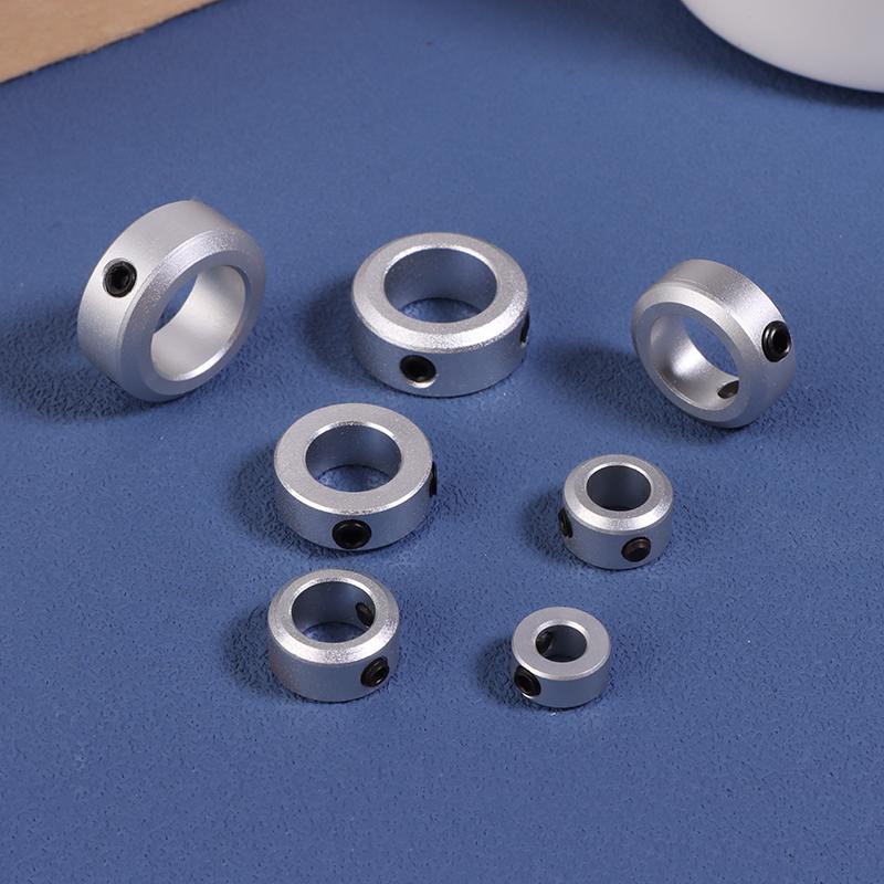 5 Pièces Anneau Fixe d'Axe Optique Type Ouvert Roulement à Anneau Fixe Manchon de Blocage Limite Aluminium Arbre de Positionnement Automatique à Anneau Fente