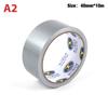 10M Super Sticky Cloth Tape Carpet Floor Waterproof High Sticky Silver Gray Tape