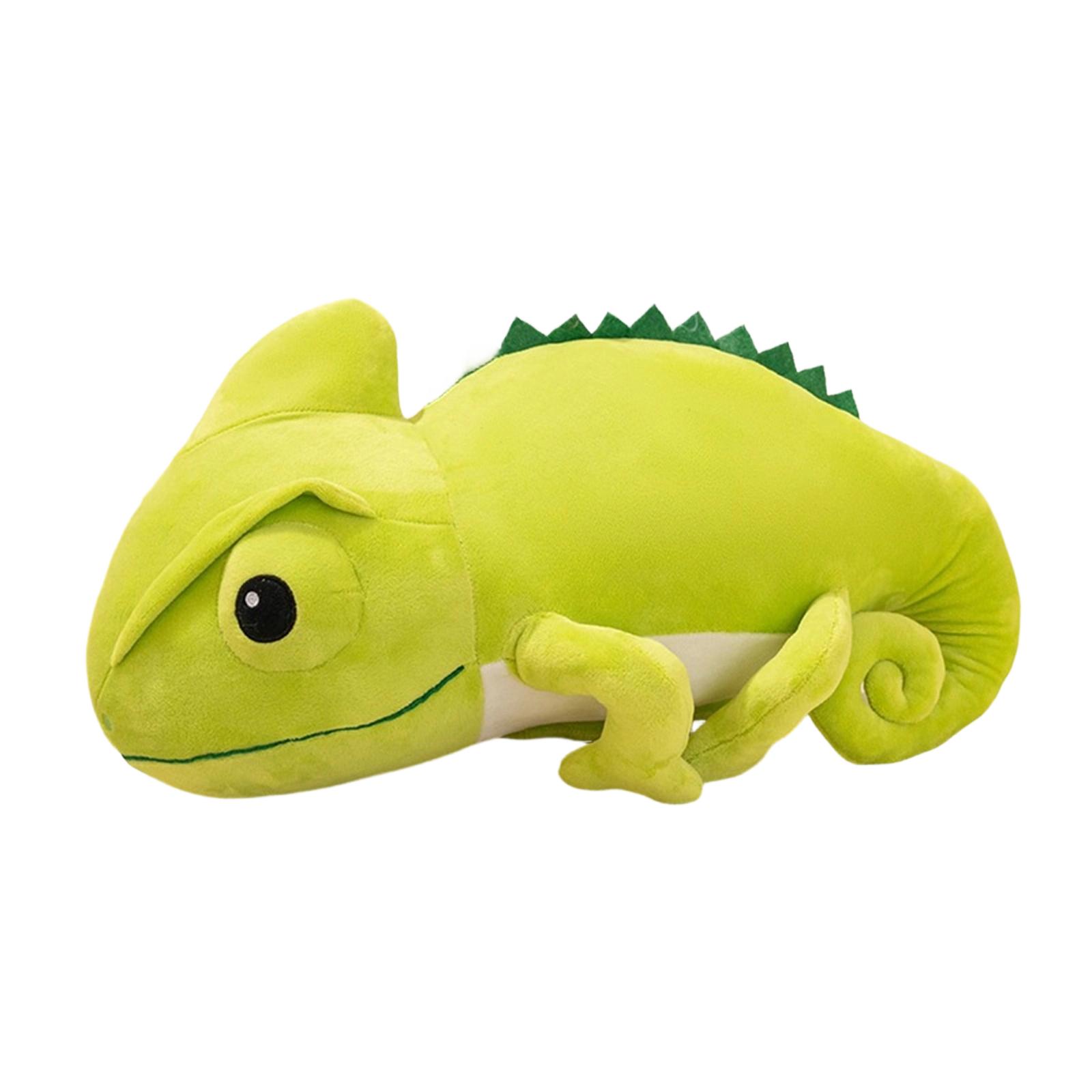 

Мультяшная Мягкая Плюшевая Игрушка Зеленая Ящерица Кукла Детский Спутник Подушка для Комфорта Тряпичная Кукла One Size