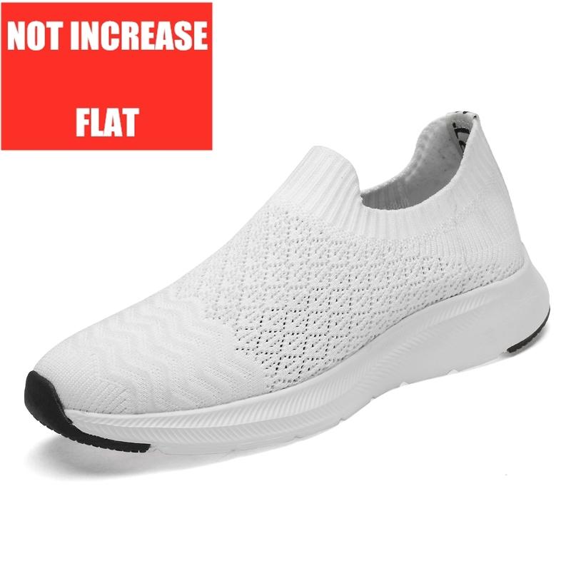 New Breathable Sneakers Man Elevator Shoes Height Increase Shoes for Men Insoles 6CM Sports Casual Heightening Shoes Tall Shoes