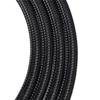 AN16 AN-16 Nylon Steel Braided Oil Fuel Gas Radiator Line Hose 3.3 Foot 1500 PSI