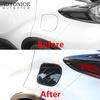 Carbon fiber color Fuel Tank Decorator Cover For toyota C-HR CHR LHD