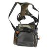 Binocular Harness Chest Pack Practical Multipurpose with Rain Cover Bino Bag Carrier Pack Multi Pocket Storage Bag
