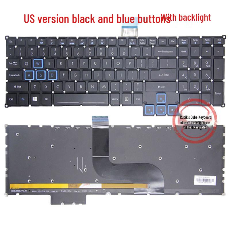 Fits Acer Predator 17, 15 G9-791/791G/591, G9-591G/R, VN7-793 Keyboards