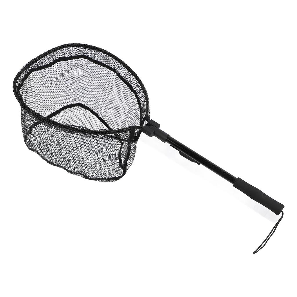 Floating Fishing Net Fish Landing Net Fish Friendly Mesh for Safe Catch Release Compact Foldable for Easy