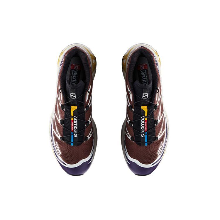 SALOMON Xt-6 Twilight Outdoor Trendy Retro Low-Top Running Shoes Unisex Sneaker Chocolate 414547