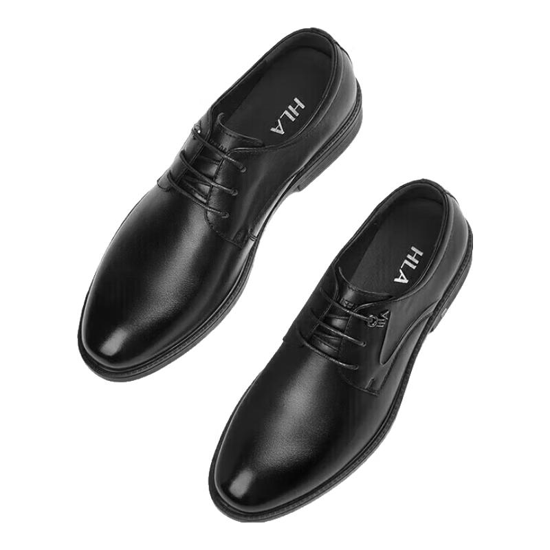 HLA Men s Genuine Leather Business Casual Dress Shoes 42