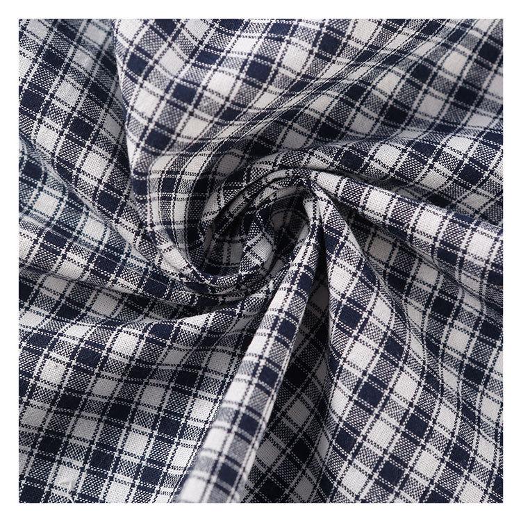 Tkanina w kratę bawełniana barwiona 21-ct na odzież dziecięcą i damską