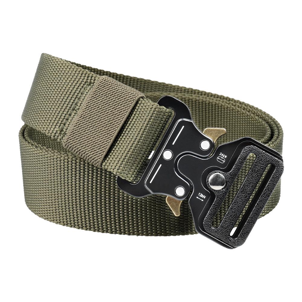 

3.8 Cobra Buckle Tactical Nylon Belt - Multifunctional Outdoor Military Canvas Belt 125 cm