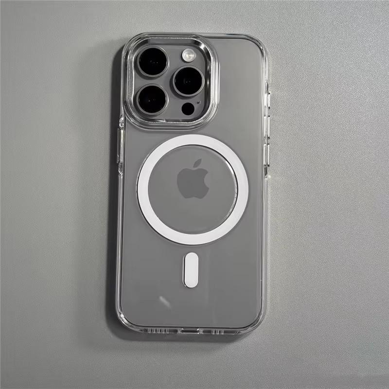 

iPhone 17 Pro Max Case: Magnetic, AI Button, High Transparency, Drop-Proof PC Hard Shell, Compatible with Apple 16 iPhone 16 Pro Max