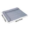 Dog Cooling Mat Puppy Bed Cozy Mat Breathable Cat Sleeping Cushion Hot Weather Puppy Gel Cold Bed for Garden Backyard