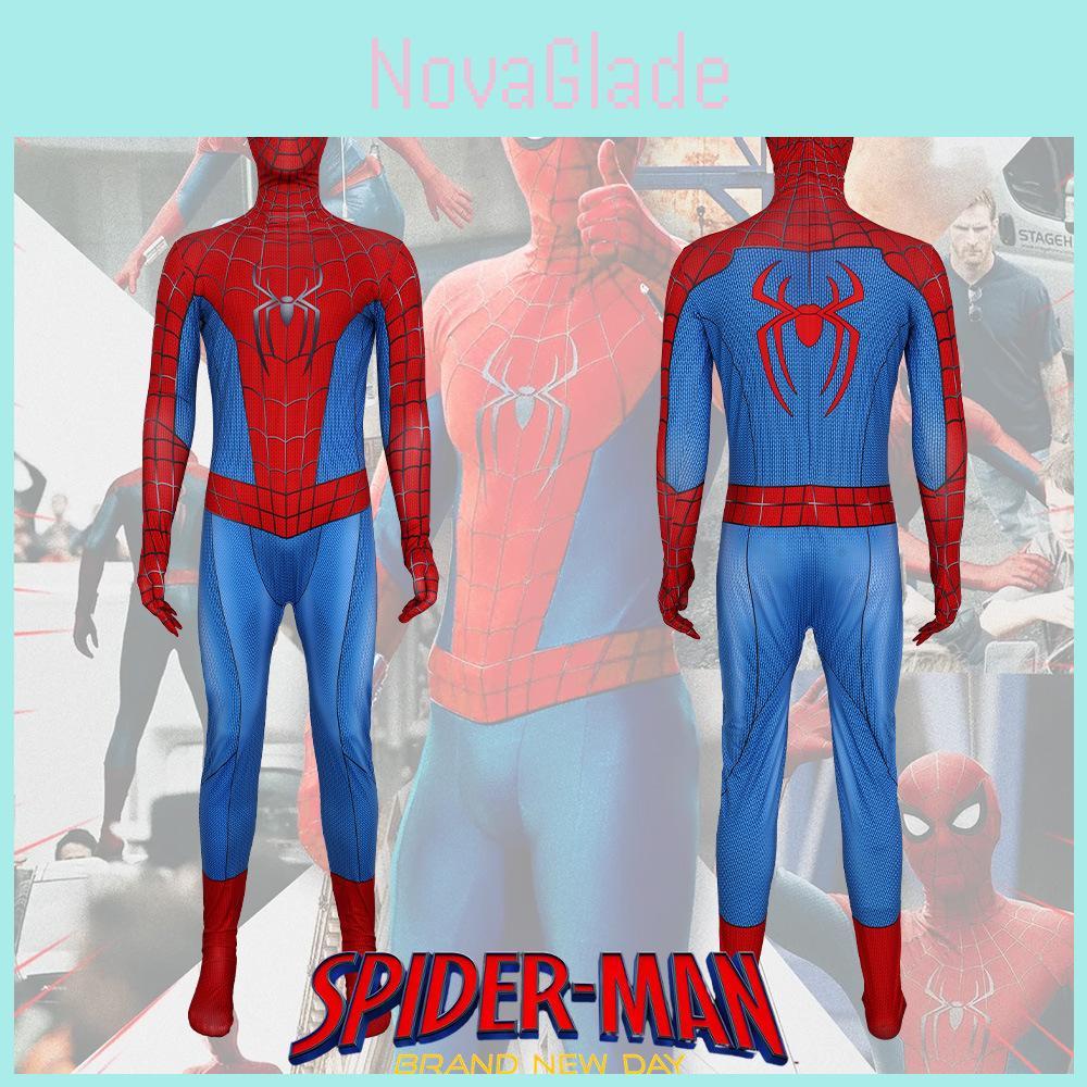 Spider Man 4 Cosplay Costume With Superhero Design For Halloween Party