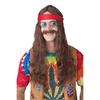 California Costume Hippie Men's Wig & Mustache Set 70666