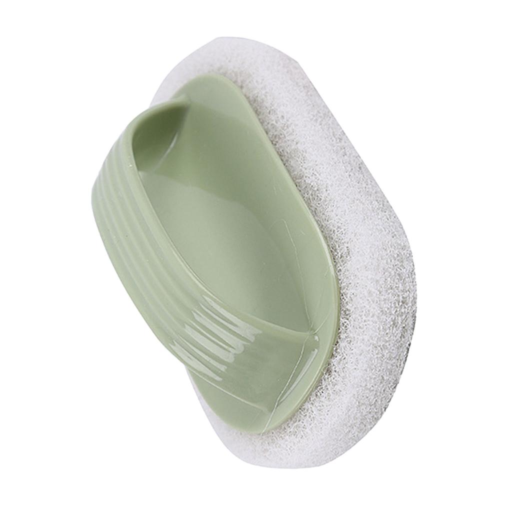 Schrubbbürste PP-Faser Tiefenreinigung Schrubbpad mit Griff für Dusche Fliese Badewanne Waschbecken Schwimmbecken Stufe Ecke