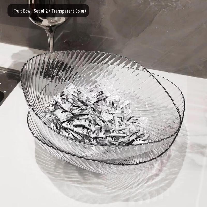 Elegant Korean Style Plastic Fruit Plate