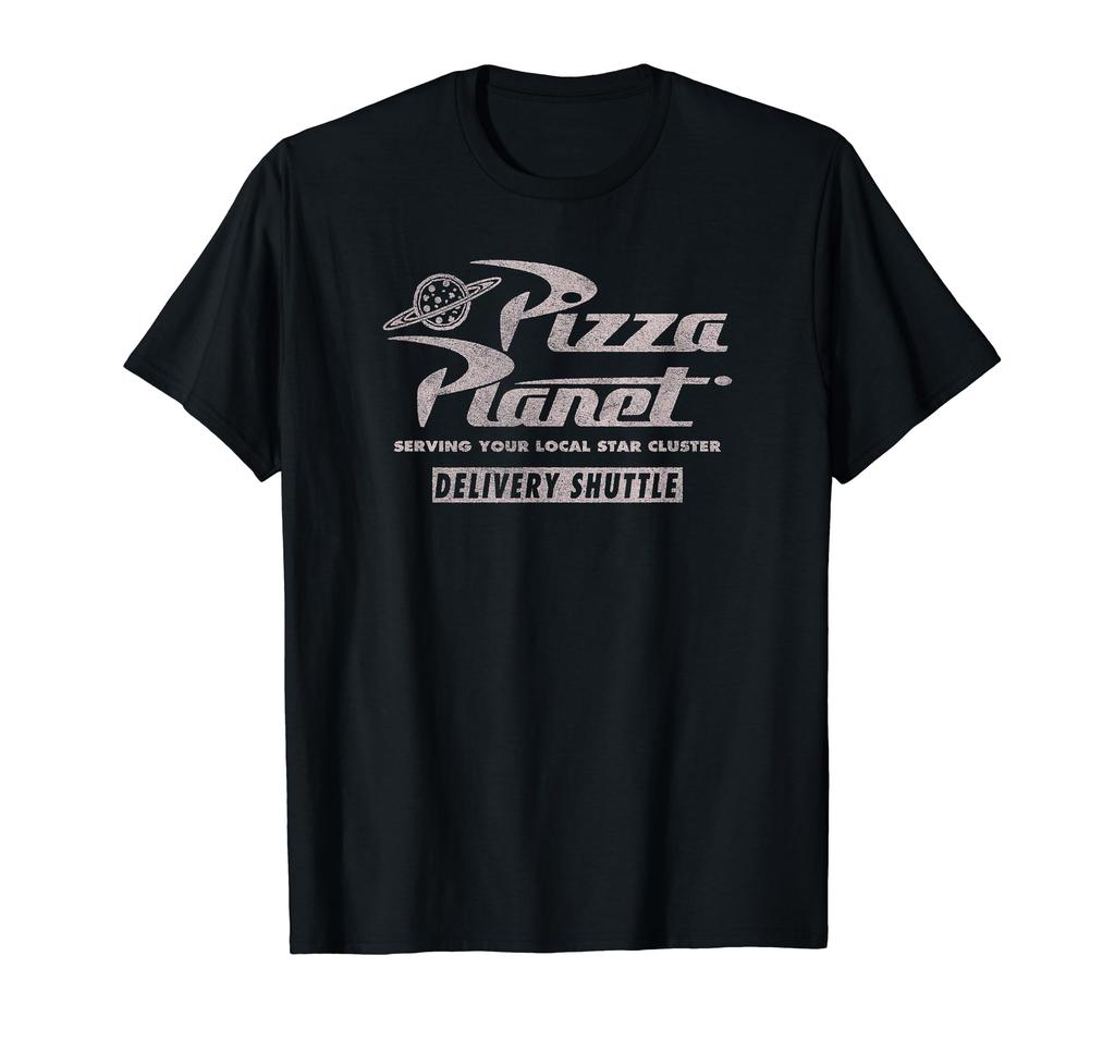Disney Pixar Toy Story Pizza Planet Silver Delivery Shuttle T-Shirt