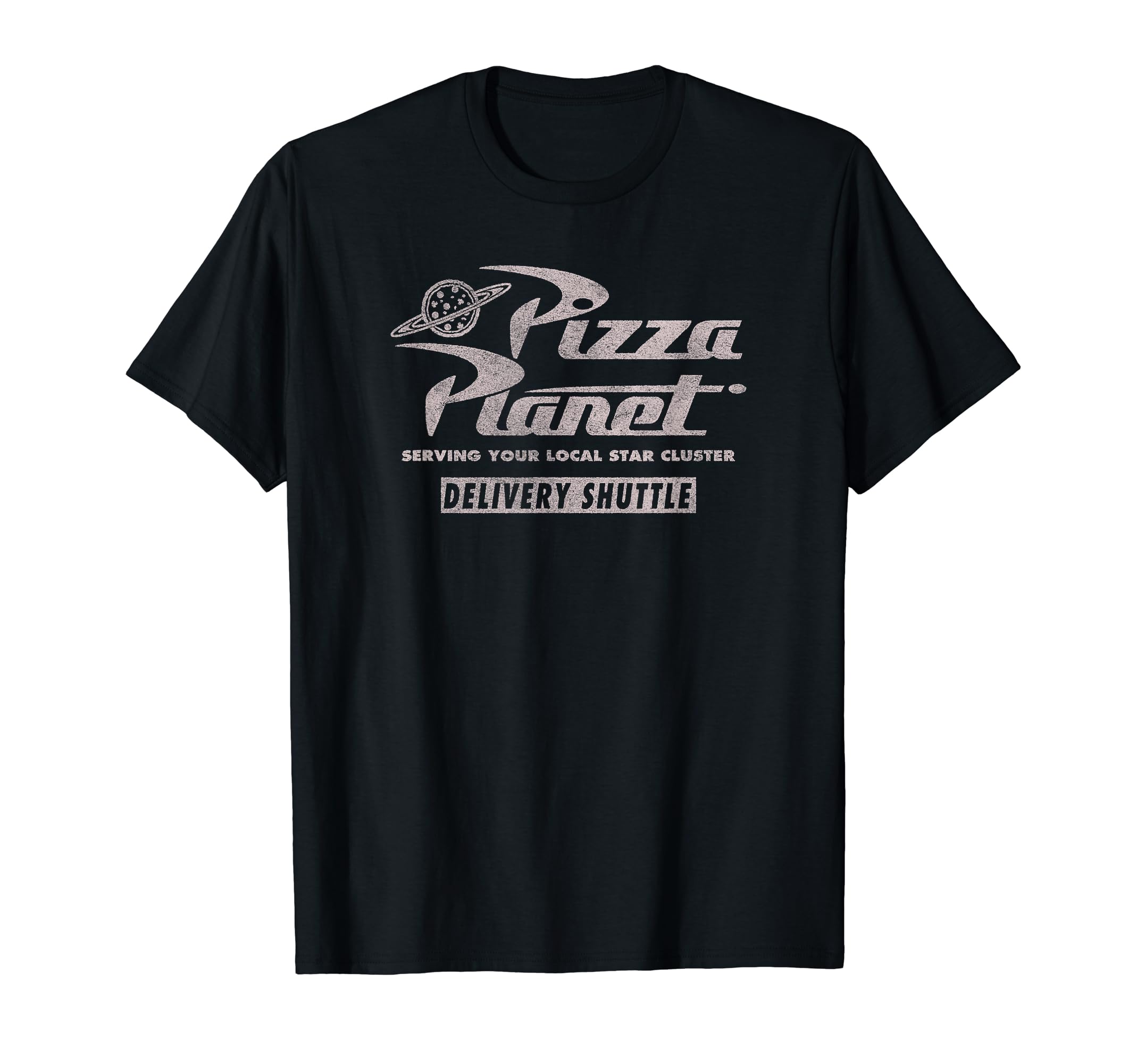 

Disney Pixar Toy Story Pizza Planet Silver Delivery Shuttle T-Shirt