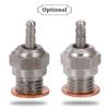 5 PCS N3 Plugues de aço Vela incandescente Peças de motor RC para motores Caminhão RC compatível com Redcat Hsp Hpi