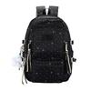 Schoolbag new high-value schoolbag for girls, cute and sweet for junior high school students, light and large-capacity backpack.