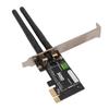 Wireless PCIE WiFi Adapter 300Mbps 2.4GHz High Performance Computer Network Card with 2 Antenna for WINS 7 8 10 11