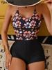 Vigoashely 2024 Sexy Black Strapped Bikini Set High Waist Push UP Swimsuit Women Backless Swimwear Biquinis Summer Bathing Suit