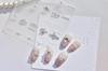 Tomoni Lux French Lace Nail Art Rhinestones - Round Mosaic Ornaments