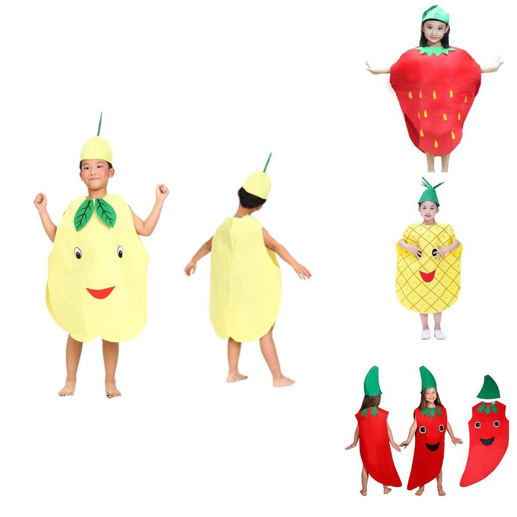 Six One Kids Fruit/vegetable/flower/fruit Performance Outfit
