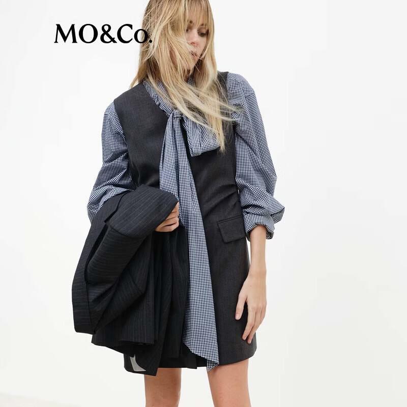 MO&Co. Women's Striped Suit Dress