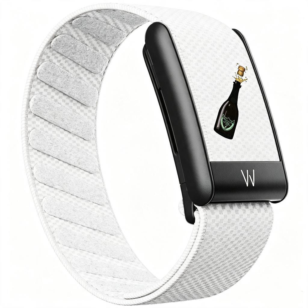 Cartoon Printed Magnetic Loop Nylon Strap With Frame Replacement Kit Compatible With Whoop 5.0 MG Breathable Fitness Wristband