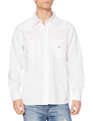Lee Shirt LCS49001 Size 4L Button-Down White,