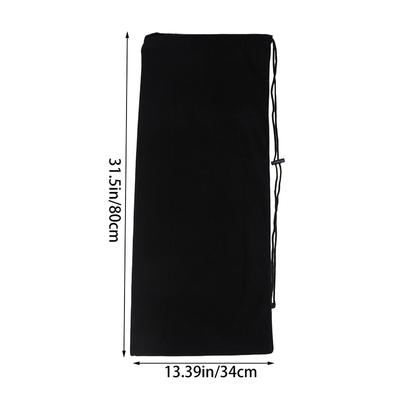 1Pc Velvet Cloth Portable Drawstring Tennis Rackets Holder Bag Large Capacity Protective Cover Tennis Paddles Pocket