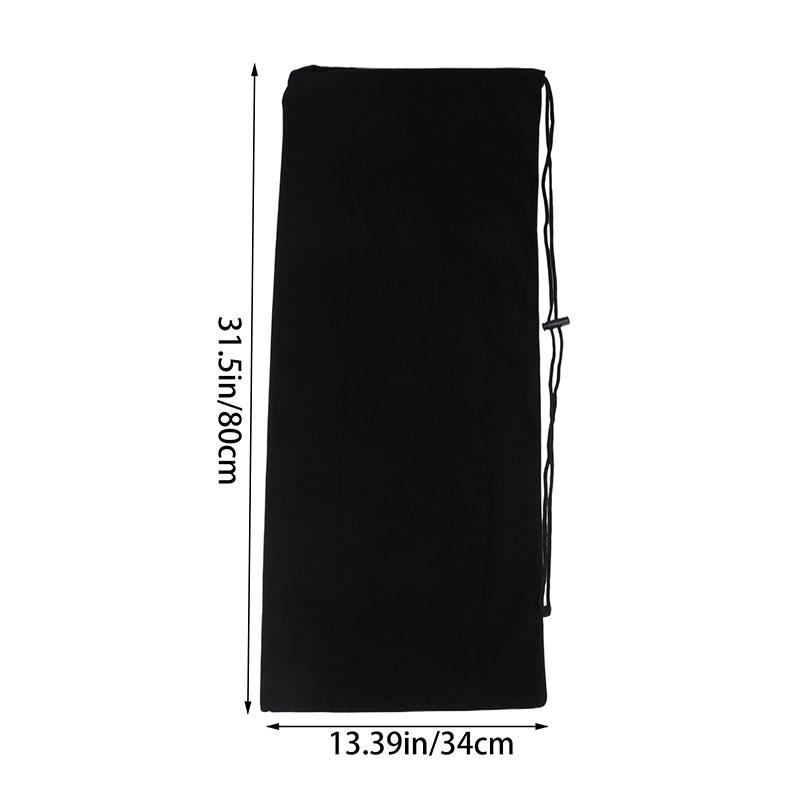 1Pc Velvet Cloth Portable Drawstring Tennis Rackets Holder Bag Large Capacity Protective Cover Tennis Paddles Pocket