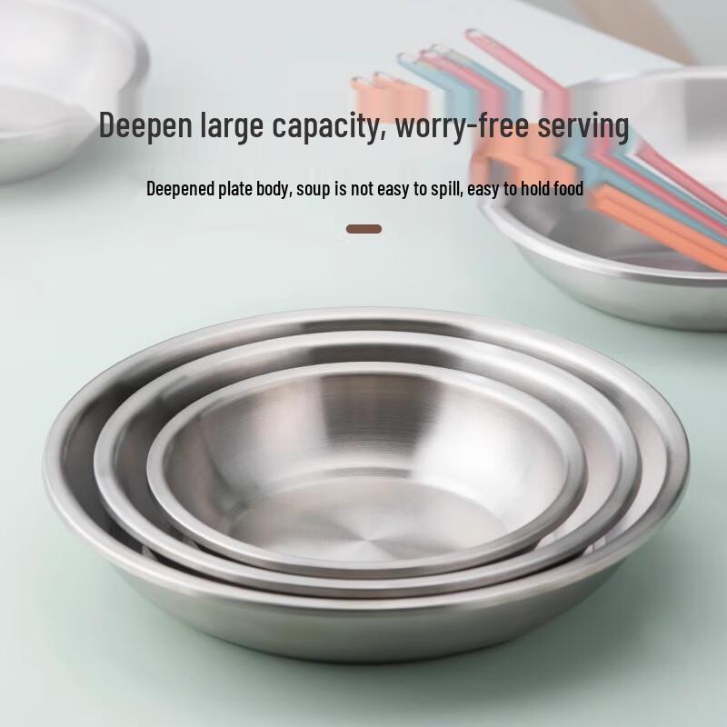 Chahua 304 Stainless Steel Round Plate